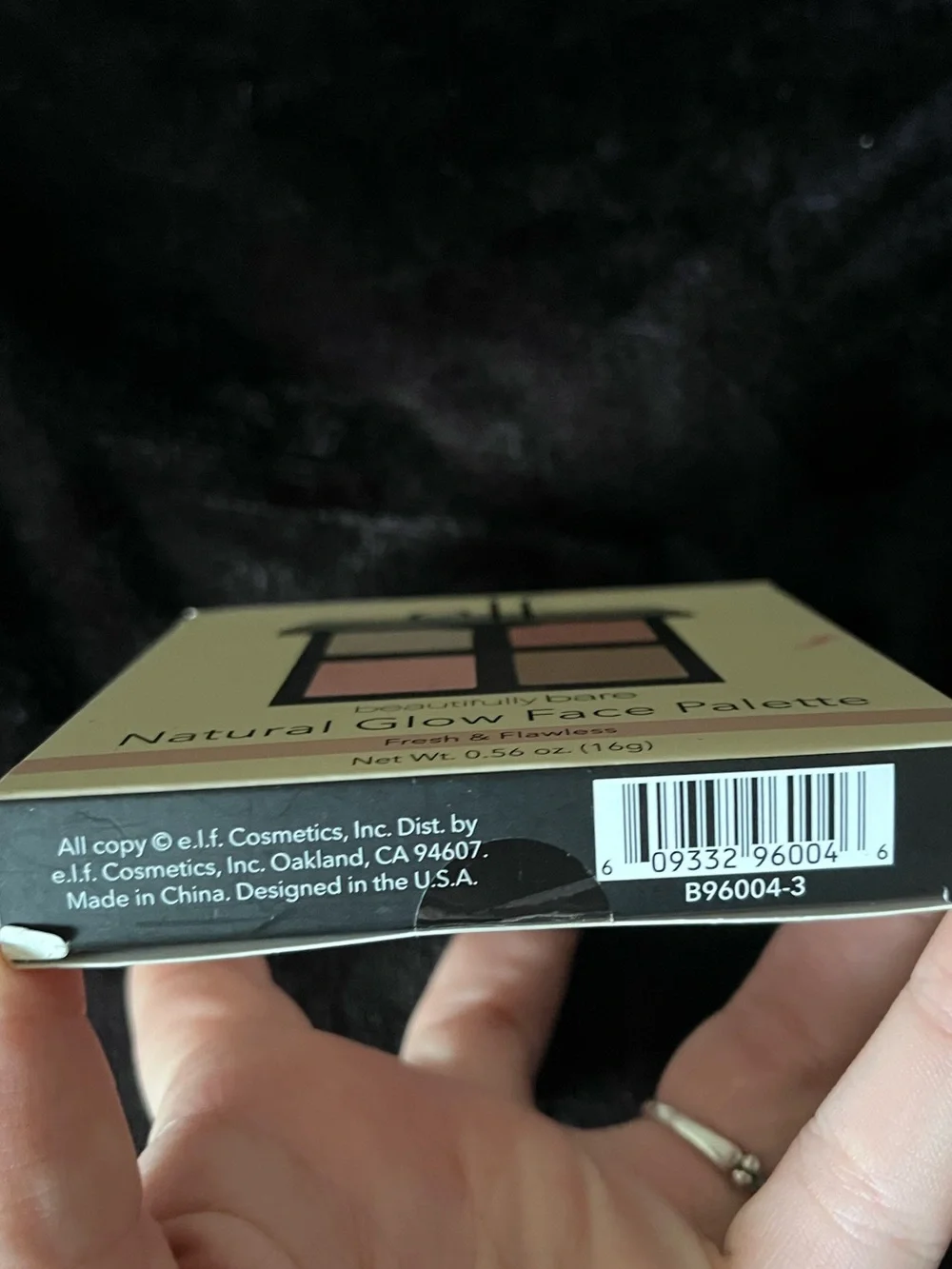 NWT NIB DISCONTINUED E.L.F Cosmetics Beautifully Bare Natural Glow Face Palette